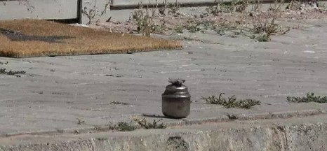 Tokat'ta panikleten cisim! Bomba sanıldı...