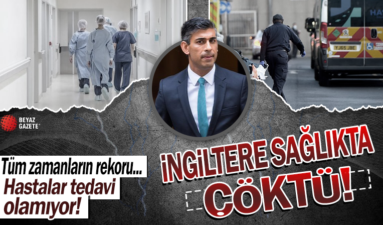 İngiltere'de hastalar tedavi olamıyor! Bekleyenlerin sayısı 7,68 milyona ulaştı