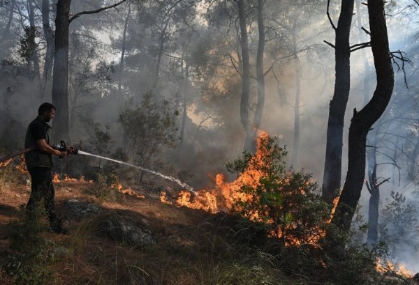 2 ilde orman yangını: Alevlere havadan ve karadan müdahale! İzmir, Bolu…
