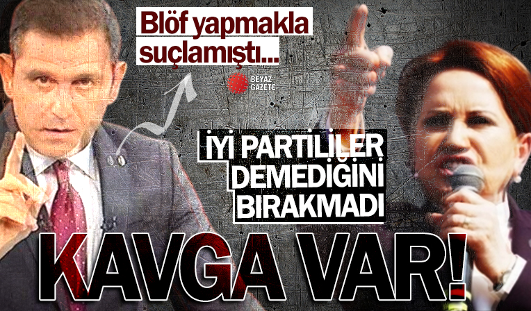 İyi Parti'yi blöf yapmakla suçlayan Fatih Portakal, partililerin hedefi haline geldi