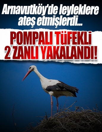 Arnavutköy'de leyleklere ateş etmişlerdi: Pompalı tüfekli 2 zanlı yakalandı