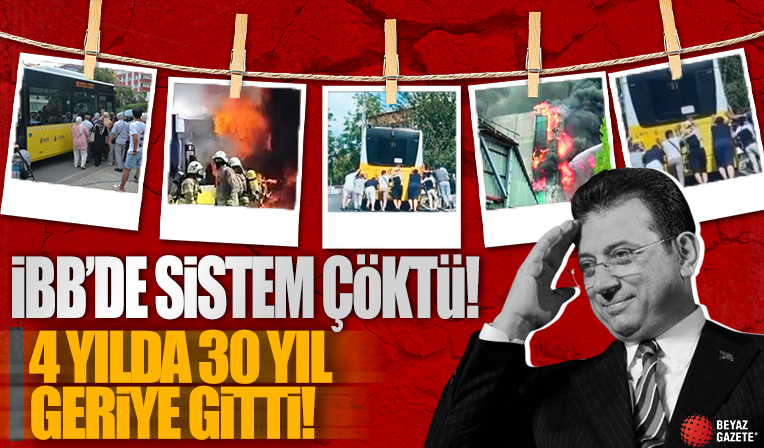 İBB’de sistem çöktü: 4 yılda 30 yıl geriye gitti