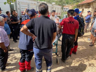 Kayip Yasli Kadin, Cayrocopter Yardimiyla Bulundu