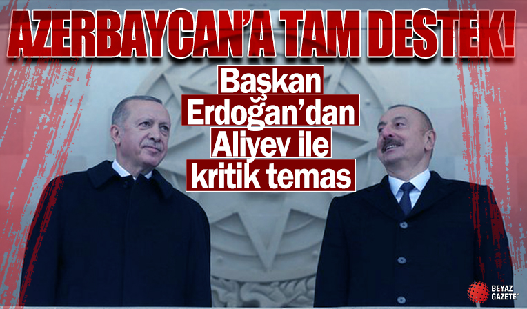 Başkan Erdoğan'dan Aliyev'le kritik görüşme