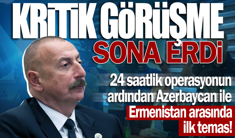 24 saatlik operasyonun ardından Azerbaycan ile Ermenistan arasında ilk temas!