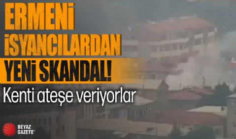 Karabağ’da Ermeni güçlerinden skandal saldırı! Azerbaycan arşivlerini yakıp yok ediyorlar…