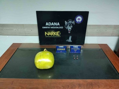 Otobüste 1 Kilo 664 Gram Esrar Ve 4 Sentetik Hap Ele Geçirildi