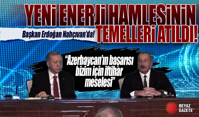Erdoğan - Aliyev görüşmesi sona erdi: İki lider ortak basın açıklamasında bulunuyor