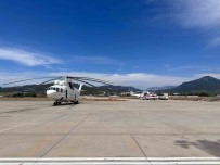 Yüz Binlerce Turistin Kullandigi Gazipasa-Alanya Havalimani, Orman Yanginlarina Müdahalede Önemli Rol Oynuyor Haberi