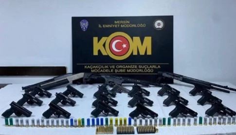 Çeşitli illerde 217 ruhsatsız silah ele geçirildi