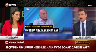 AK Parti Milletvekili Osman Gökçek'ten Halk TV'deki skandal çağrıya tepki!