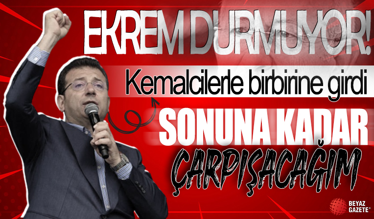 Ekrem İmamoğlu kapalı CHP toplantısında Kemalcilerle kapıştı: Sonuna kadar çarpışacağım