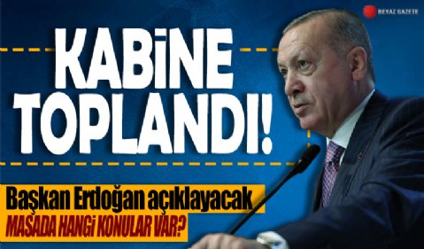 Milyonların gözü Başkan Erdoğan'da olacak! Kabine toplanıyor: Gençlere ÖTV'siz telefon müjdesi, kentsel dönüşüm yasası...