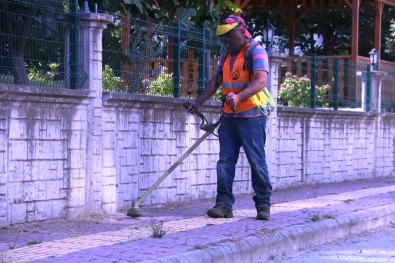 Atakum'un Park Ve Bahçelerinde Yogun Mesai