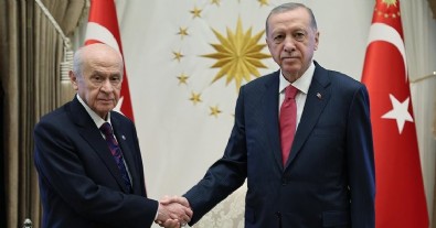 Başkan Erdoğan, Bahçeli'yi kabul etti