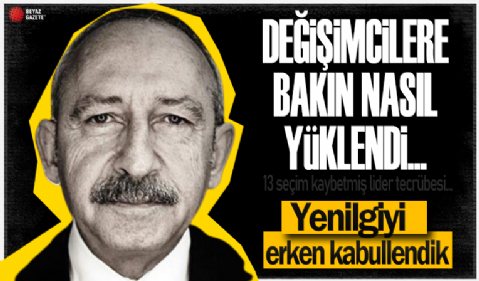 Kemal Kılıçdaroğlu değişim çağrılarına tepki gösterdi: Yenilgiyi erken kabullendik