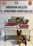 Ardahan'da Kaçak Sigara Ve Içki Ele Geçirildi