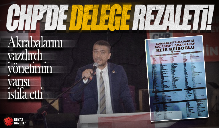 CHP kongresinde delege rezaleti! Akrabalarını yazdırdı yönetimin yarısı istifa etti