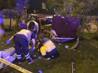 Isparta'da Otomobil Refüje Çikti Açiklamasi 1 Ölü 2 Yarali