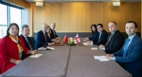 TBMM Başkanı Kurtulmuş, Gürcistan ve Estonyalı mevkidaşlarıyla görüştü