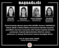 Amasya Üniversitesi Otobüs Kazasinda 4 Ögrencisini Kaybetti