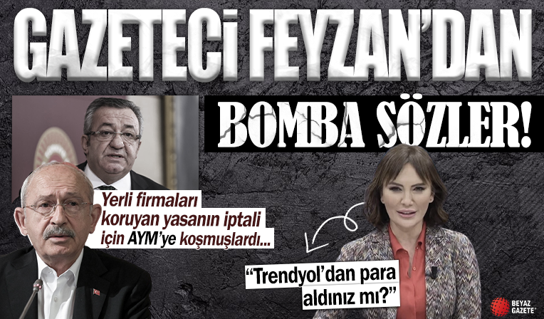 Gazeteci Bahar Feyzan’dan CHP’li 52 milletvekiline rüşvet iması: Trendyol’dan para aldınız mı?
