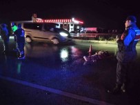 Isparta'da Otomobilin Çarptigi Yaya Hayatini Kaybetti