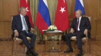 Cumhurbaşkanı Erdoğan ile Putin'den ortak basın açıklaması: Yerli para birimini kullanma konusunda hem fikiriz
