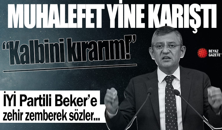 Muhalefet yine karıştı! CHP'li Özgür Özel'den İYİ Partili Adnan Beker'e yanıt: Kalbini kırarım...