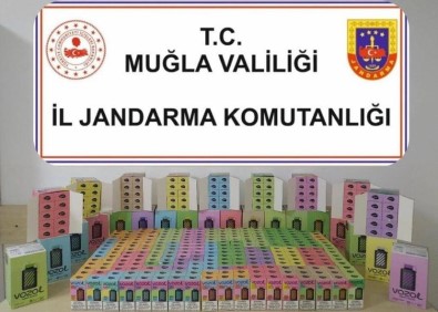 Fethiye'de 356 Adet Kaçak Elektronik Sigara Ele Geçirildi