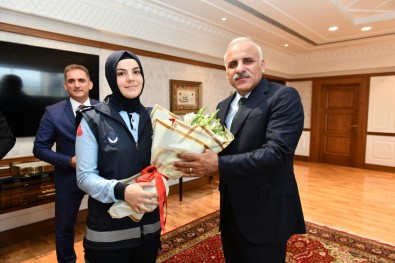 Baskan Zorluoglu Zabita Ekipleri Ile Bir Araya Geldi
