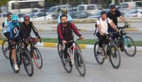 Van'da Bisikletliler Saglikli Yasam Için Pedal Çevirdi
