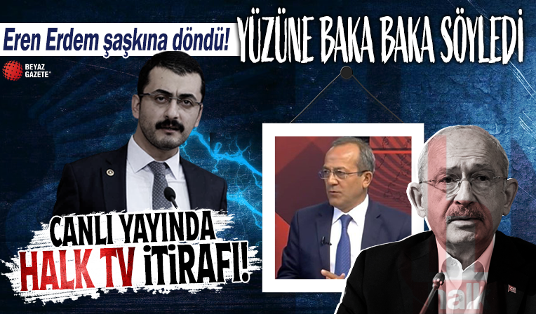 Şaban Sevinç'ten Halk TV itirafı! Eren Erdem canlı yayında şaşkına döndü