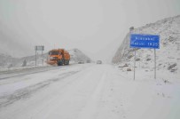 Antalya-Konya Kara Yolunda Kar Yagisi Basladi