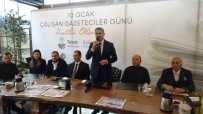 Baskan Eroglu; Gazetecilerin Gününü Kutladi