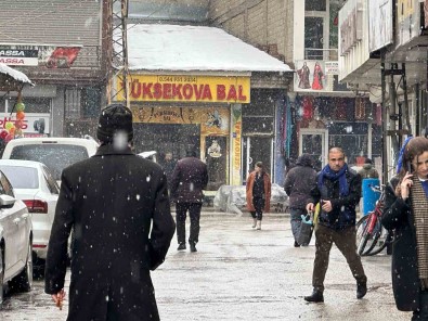 Yüksekova'da Kar Yagisi