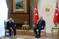 Cumhurbaskani Erdogan, MHP Genel Baskani Bahçeli Ile Görüstü