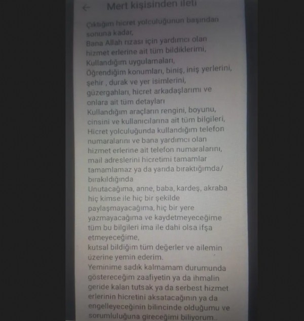 FETÖ'cü hainleri ihanet yemini ortaya çıktı! Terör örgütünün 'hicret' yapılanması deşifre oldu
