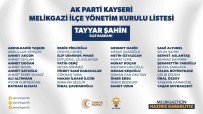 AK Parti Melikgazi'de Yönetim Belirlendi
