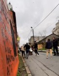 Sisli'de Tornavidali 'Rehinli Araç' Kavgasi Açiklamasi Tekme Ve Yumruklar Havada Uçustu
