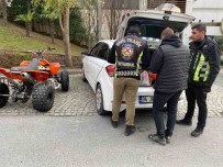 Atasehir'de Off Road Motosikletiyle Drifte 22 Bin 165 TL Ceza