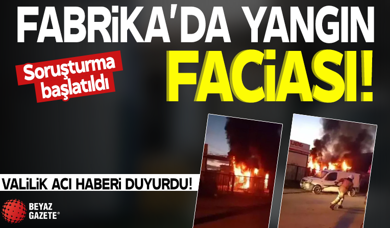 İstanbul'da işçilerin konteynerinde yangın: 3 ölü