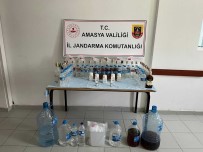 Amasya'da Jandarmadan Yasa Disi Alkol Üreten Sahislara Operasyon Haberi