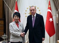 Cumhurbaskani Erdogan, Japonya Disisleri Bakani Yoko'yu Kabul Etti