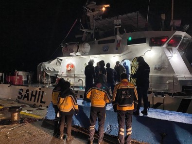 Gökçeada'da Rahatsizlanan 2 Vatandas Tahliye Edildi