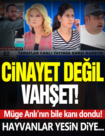 Mehmet Ali Özdemir cinayete kurban gitmiş! Müge Anlı şaştı kaldı! Böylesine bir olayı ilk kez görüyorum! Vahşet! Cesedi hayvanlar yesin diye...