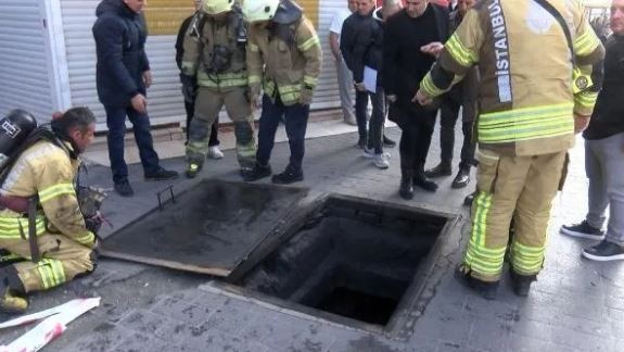 Bakırköy Yeraltı Çarşısı'nda yangın paniği