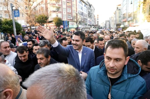 İstanbul Adayı Murat Kurum'dan Esenler'e ziyaret! 'Omuz omuza çalışacağız...'