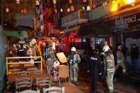 Beyoğlu'nda 4 katlı otelde yangın!