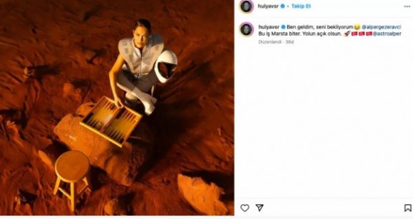 Hülya Avşar'dan Alper Gezeravcı paylaşımı